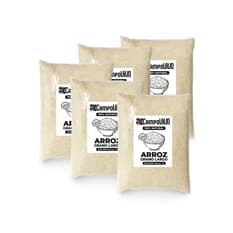 Arroz de grano largo Campo Vivo (5 x 454 g / 1 lb)