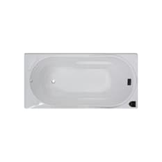 Bañera acrílica rectangular color blanco Zeric Modelo SFS-3