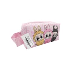 Lapicera o cartuchera rectangular con diseño de 3 Labubu Gutza