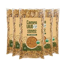 Lentejas Campo Vivo (5 x 500 g / 1.1 lb)