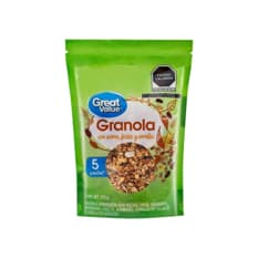 Granola con avena, frutas y semillas Great Value (275 g / 9.7 oz)