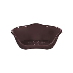 Cuna de plástico carmelita para mascotas de 65 cm x 41 cm Casa y Menaje