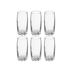 Juego de 6 vasos cristal agua Roma 280 ml Alessandro