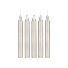 Velas de cera color blanco Vélazon (5 U)