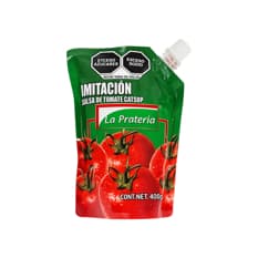 Salsa de tomate catsup imitación La Pratería (400 g / 14.1 oz)