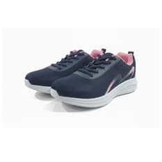 Tenis deportivos de color negro y rosado para mujer BY (Talla 36)
