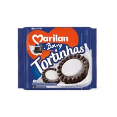 Galletas dulces con relleno sabor a vainilla Tortinhas Marilan (300 g / 10.58 oz)