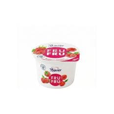 Yogur sabor frambuesa Bauer Fru Fru (100g / 3.53oz)