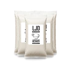 Azúcar blanca LJD (5 x 454 g / 1 lb)