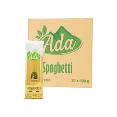 Espaguetis Ada (20 x 500 g / 1.1 lb)