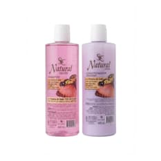 Juego de champú y acondicionador con extracto de proteína de seda para todos los cabellos S&C Natural