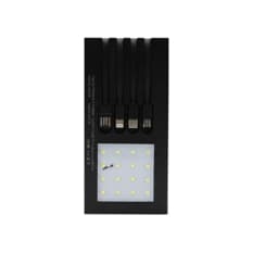 Banco de energía portátil de 20 000 mAh con panel solar XL Soluciones