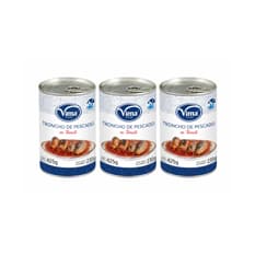 Troncho de pescado en tomate Vima Foods ( 3 x 425 g )