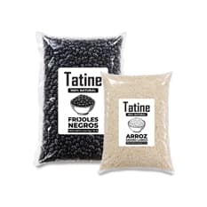 Combo básico Tatine #8: Frijoles negros Tatine + Arroz de grano largo Tatine