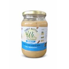 Crema de cacahuete We Natural (475 g / 1.05 lb)