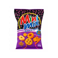 Mezcla de aperitivos fritos, horneados y aromatizados sabor BBQ dulce Flaper Mini Mix (35 g / 1.23 oz)