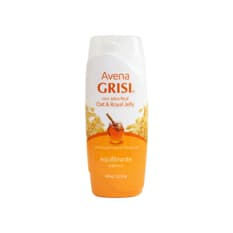 Jabón líquido corporal equilibrante de avena y jalea real Grisi (450 ml)