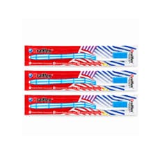 Cepillo de dientes azul Oralflex (3 x 1 U)