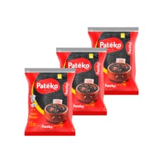 Frijoles negros Patéko (3 x 1 kg / 2.2 lb)