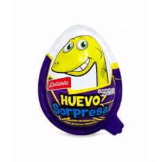 Huevo sorpresa sabor a chocolate con galletas Delizola (18 g)