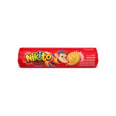 Galletas dulces con crema sabor fresa Nikito (120 g / 4.23 oz)