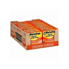 Sopa de fideos sabor a pollo Maruchan (24 x 85 g / 3 oz)