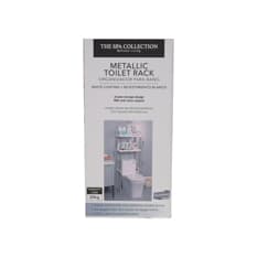 Organizador metálico para baño color blanco The Spa Collection (1 U)