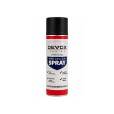 Pintura en spray color negro mate Devox Caribe (400 ml / 10 oz)