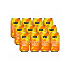 Refresco gaseado de naranja YEYA ( 12 x 330 ml / 11.2 fl oz)