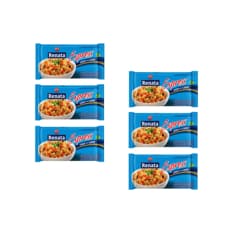 Fideos instantáneos sabor a carne Renata (6 x 85 g / 3 oz)