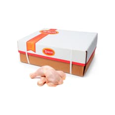Caja de cuartos traseros de pollo Tyson (15 kg / 33 lb)
