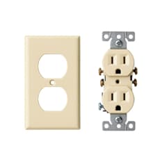 Tomacorriente doble 125 V / 15 A Surtek