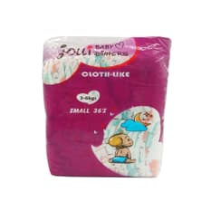 Pañales desechables para bebé talla S Jolli (36 U)