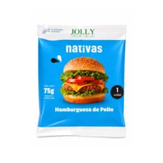 Hamburguesa de Pollo Nativas Jolly Surl (75 g / 2.6 oz)