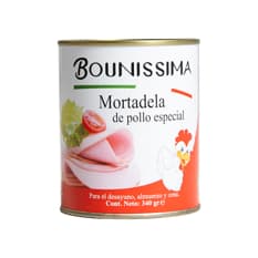 Mortadela de pollo especial Bounissima (340 g / 11.99 oz)