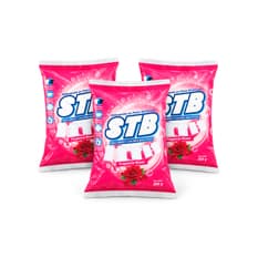 Detergente en polvo multiusos fragancia rosas STB (3 x 500 g / 1.1 lb)