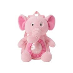 Mochila infantil de peluche estilo elefante rosada Gutza