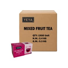 Té frutal mixto YEYA (60 x 40 g / 1.4 oz)