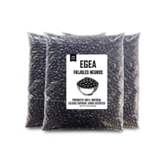 Frijoles negros EGEA (3 x 2.26 kg / 5 lb)