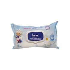 Toallitas de papel higiénico húmedo biodegradables Lov’yc (80 U)