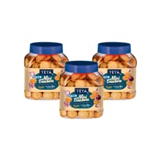 Galleticas saladas sabor crema de hierbas y cebolla YEYA (3 x  227 g )