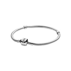 Pulsera de plata S925 estilo Pandora Moments con cierre (19 cm)