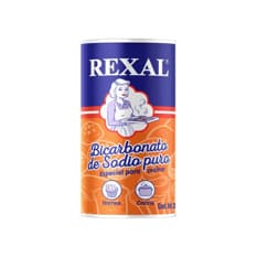 Bicarbonato de sodio puro Rexal (220 g / 7.76 oz)
