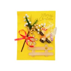 Estuche con decoración navideña, postal y bombones Torbex
