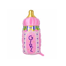 Globo para baby shower con cartel Es una niña! Balloon
