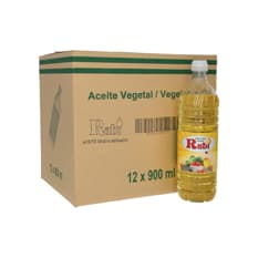 Caja de aceite de soya refinado Rubí (12 x 900 ml)