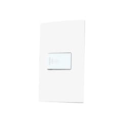 Placa con timbre color blanco de 1/3 Surtek P418B