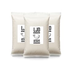 Azúcar blanca LJD (3 x 2.26 kg / 5 lb)