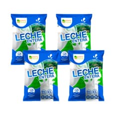 Leche en polvo entera Macro Food (4 x 1 kg / 2.2 lb)
