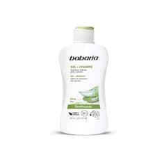 Gel & champú tonificante con Aloe Vera Babaria (200 ml)
